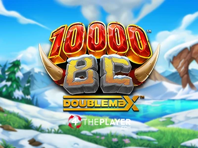 10000BC DoubleMax Slot Logo