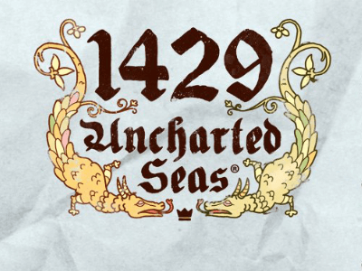 1429 Uncharted Seas Slot Logo