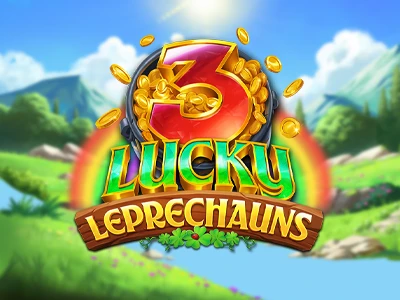 3 Lucky Leprechauns Slot Logo