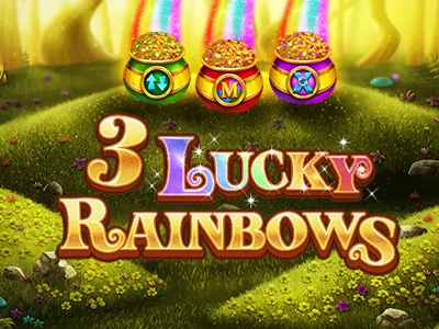 3 Lucky Rainbows Slot Logo