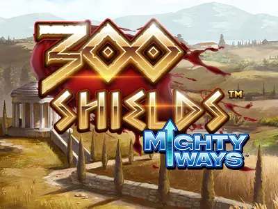 300 Shields Mighty Ways Slot Logo
