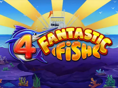 4 Fantastic Fish Slot Logo