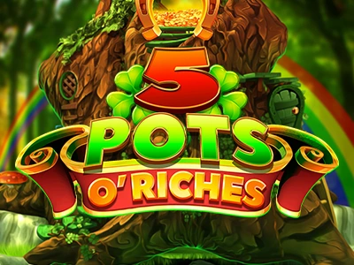 5 Pots O' Riches Slot Logo