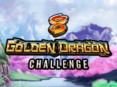 8 Golden Dragon Challenge Slot Logo