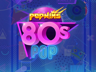 80s Pop Slot Logo