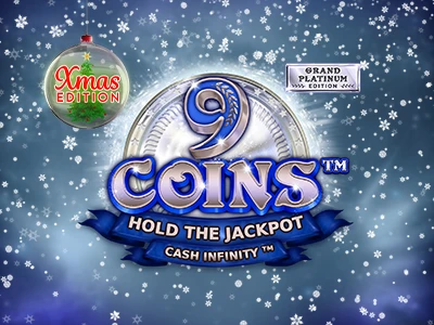 9 Coins™ Grand Platinum Edition Xmas Slot Logo