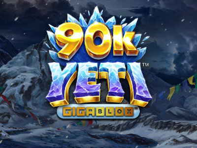 90K Yeti Gigablox Slot Logo