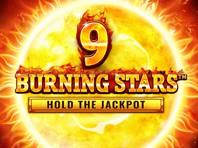 9 Burning Stars™ Slot Logo