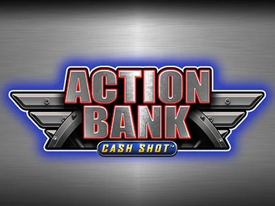 Action Bank Cash Shot Slot Logo