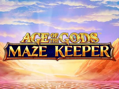 Age of the Gods: Maze Keeper Slot Logo