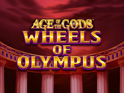 Age of the Gods: Wheels of Olympus Slot Logo