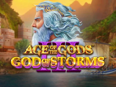Age of the Gods: God of Storms 3 Slot Logo