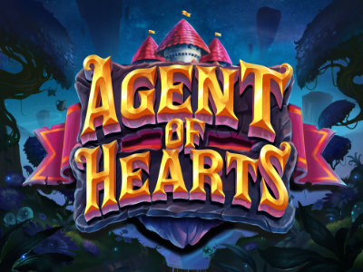 Agent of Hearts Slot Logo