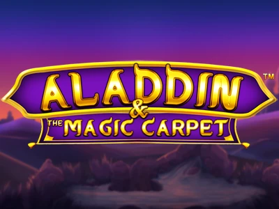 Aladdin and The Magic Carpet Slot Logo