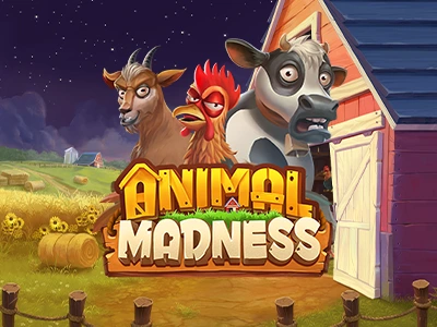 Animal Madness Slot Logo