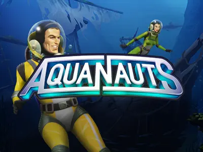 Aquanauts Slot Logo