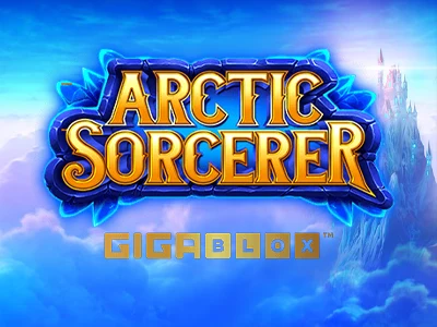 Arctic Sorcerer Gigablox Slot Logo