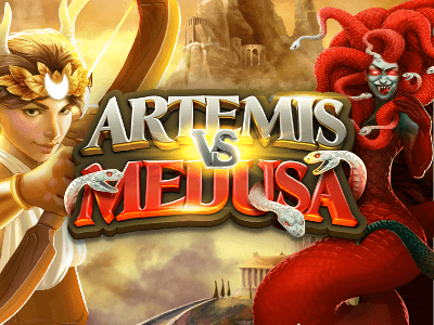 Artemis vs Medusa Slot Logo