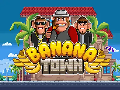 Banana Town Slot Logo
