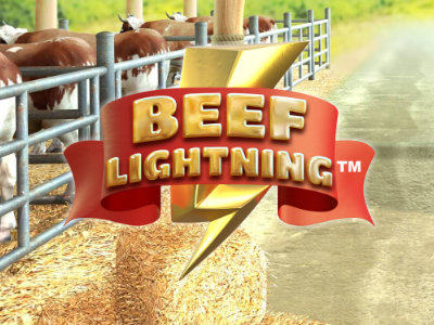 Beef Lightning Megaways Slot Logo