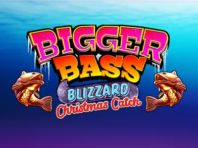 Bigger Bass Blizzard Christmas Catch Slot Logo