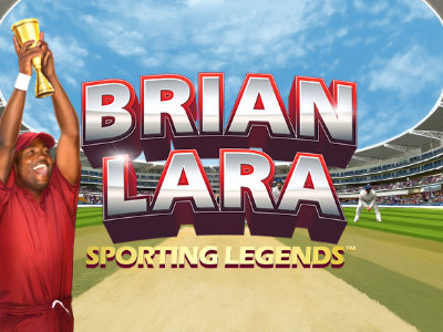 Brian Lara Sporting Legends Slot Logo