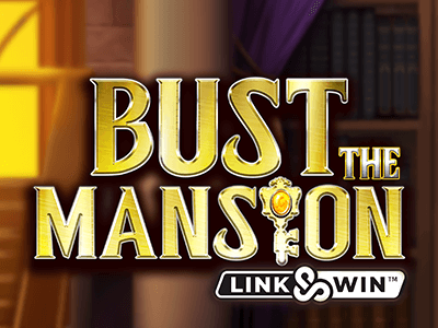 Bust The Mansion Slot Logo