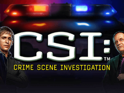 CSI: Crime Scene Investigation Slot Logo