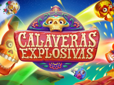 Calaveras Explosivas Slot Logo
