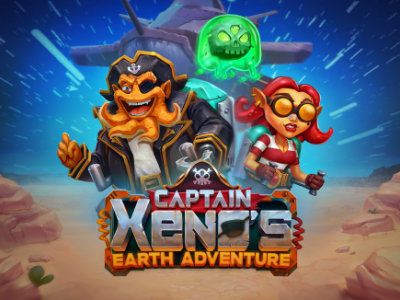 Captain Xeno's Earth Adventure Slot Logo