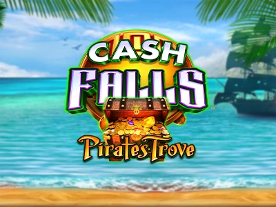 Cash Falls Pirate's Trove Slot Logo