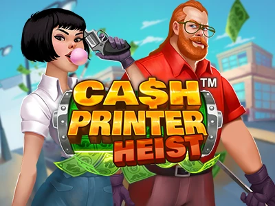 Cash Printer Heist Slot Logo