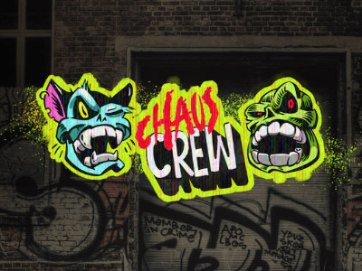 Chaos Crew Slot Logo