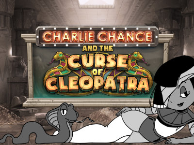 Charlie Chance and the Curse of Cleopatra Slot Logo