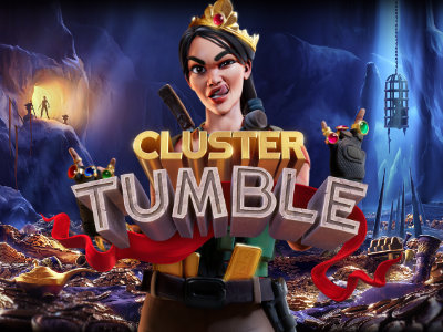 Cluster Tumble Slot Logo