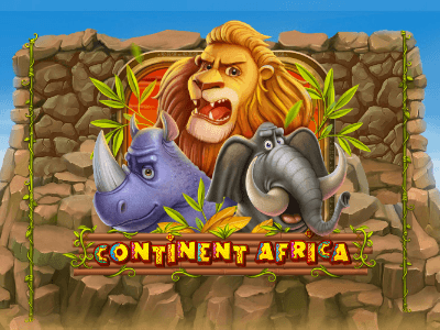 Continent Africa Slot Logo