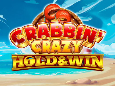 Crabbin' Crazy: Hold & Win Slot Logo