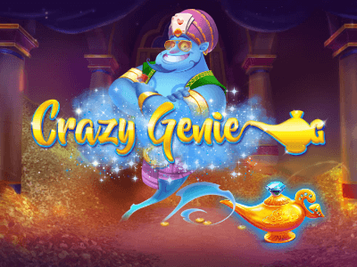 Crazy Genie Slot Logo