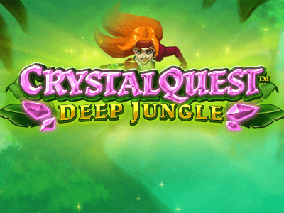 Crystal Quest: Deep Jungle Slot Logo