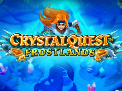 Crystal Quest: Frostlands Slot Logo