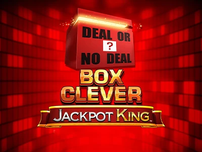 Deal or No Deal Box Clever Jackpot King Slot Logo