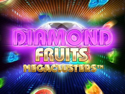 Diamond Fruits Megaclusters Slot Logo