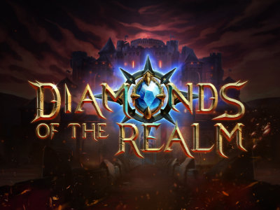 Diamonds of the Realm Slot Logo