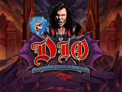 Dio Killing The Dragon Slot Logo