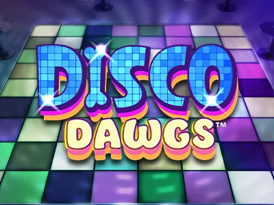 Disco Dawgs Slot Logo
