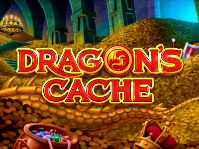 Dragon's Cache Slot Logo