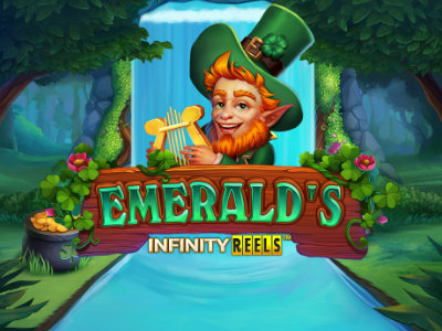 Emerald's Infinity Reels Slot Logo