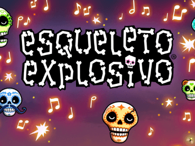 Esqueleto Explosivo Slot Logo
