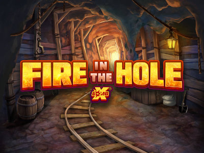 Fire in the Hole Slot Logo