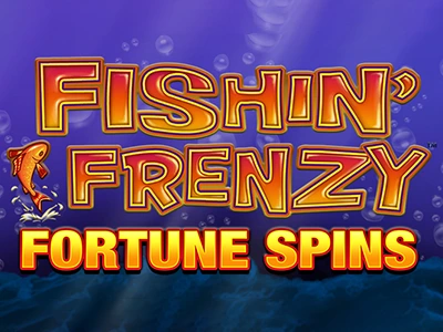 Fishin' Frenzy: Fortune Spins Slot Logo